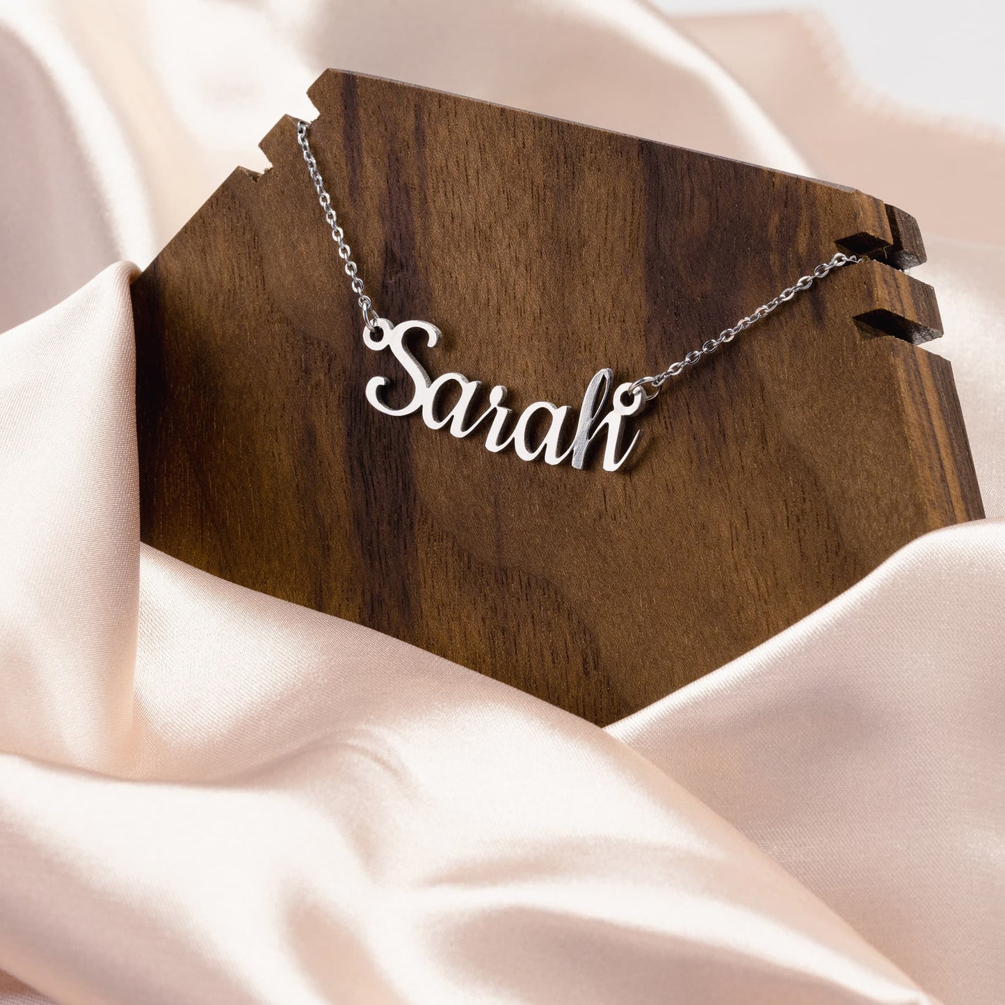 Custom Angel Number, Word, or Name Necklace